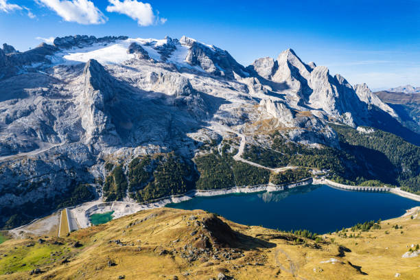istock Marmolada and its glacier in the Dolomites Italy 2144122691