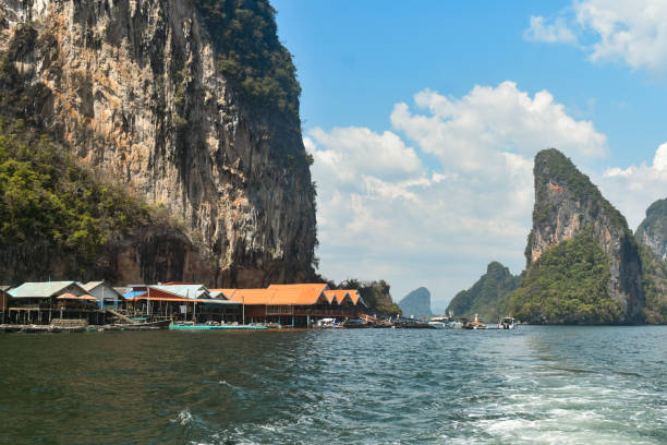 istock Koh Paynee is a floating Muslim village in Thailand , with beautiful cliffs on the background. 2144130077