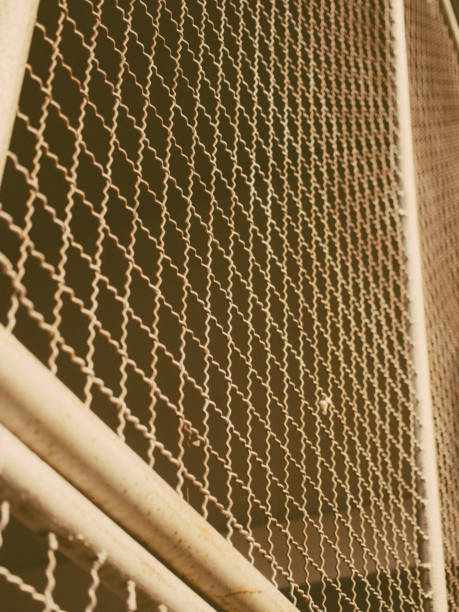 istock steel net wall 2144220304
