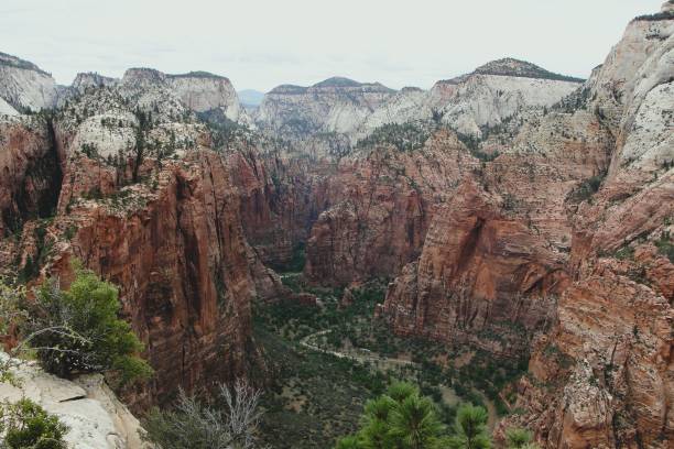 istock Zion Canyon View From the Rim 2144235278