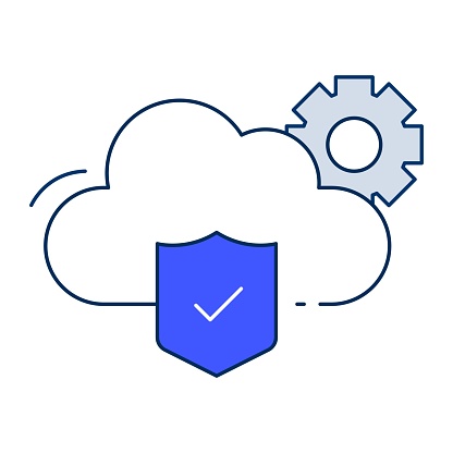 Ensure cloud security with the CASB icon, enforcing policies and controls to protect data and applications across cloud environments.