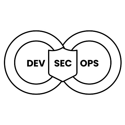 Promote secure development practices with the DevSecOps icon, integrating security into DevOps processes to enhance software security and reduce vulnerabilities.