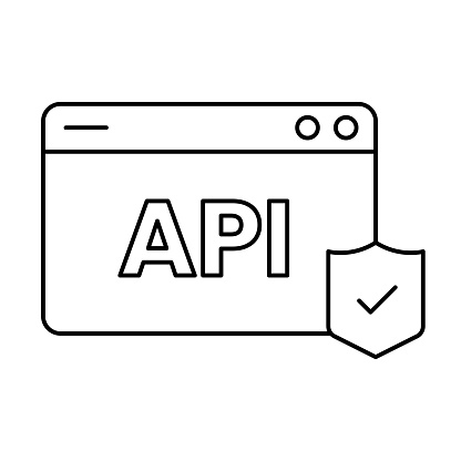 Secure API endpoints with the API security icon, implementing measures to authenticate users, validate requests, and prevent API abuse and attacks.
