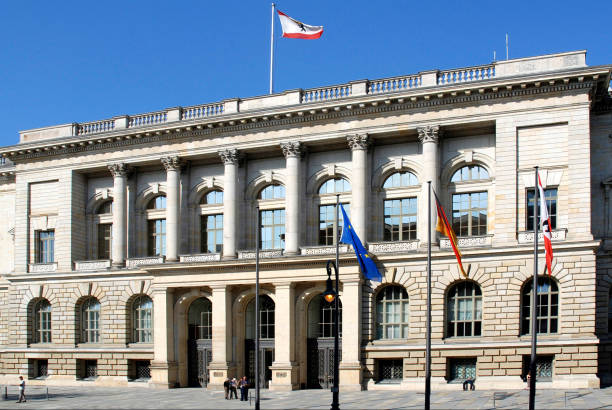 Berlin House of Representatives in the building built in 1892 for the Prussian state parliament in the style of the Italian High Renaissance on Niederkirchnerstrasse - Germany.