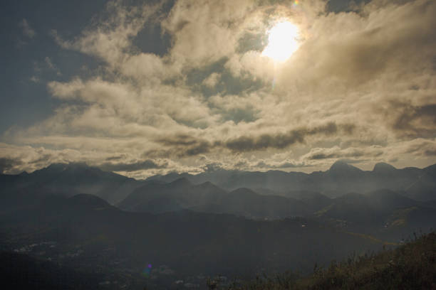 Sunrise at mountains - Itaipava, Petropolis, Brazil