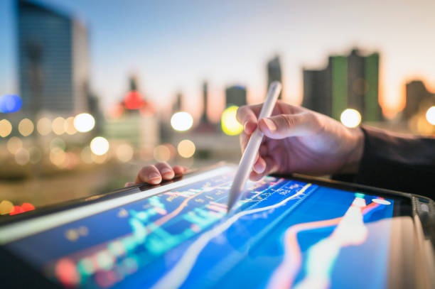 istock Financial planner with A.I. Tools big data of business investing Predictive Analytics to investing in Finance stock money market 2144963877