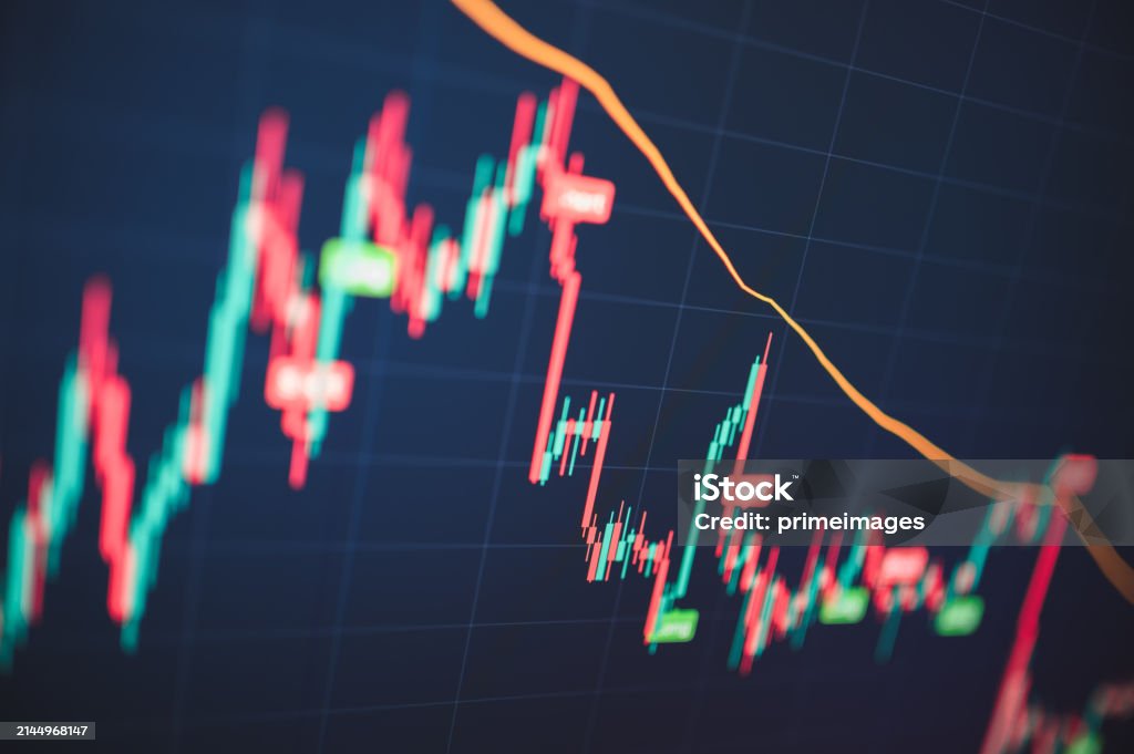Algorithmic Trading With Chatbot And Chart Automatic Stock Photo ...