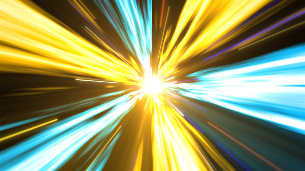 istock Colorful speed lights elegant abstract background 2144972315