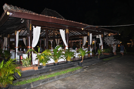 Yogyakarta, Indonesia - 31 Jul 2016. In the traditional restaurant in Yogyakarta, Indonesia