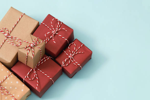 istock Special gift box for customers New Year's Day 2145099061