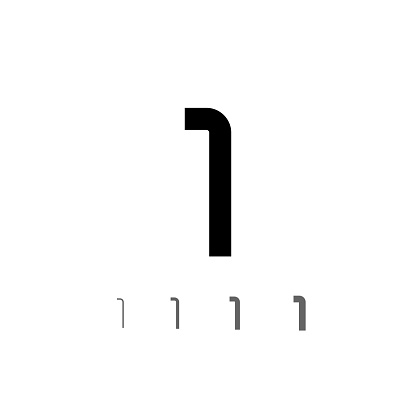 Cool Technical Numbers Technical Digital Numbers Set Stock Illustration - Download Image Now ...