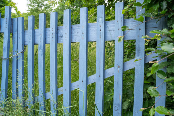 istock Wooden gate in the garden 2145192153