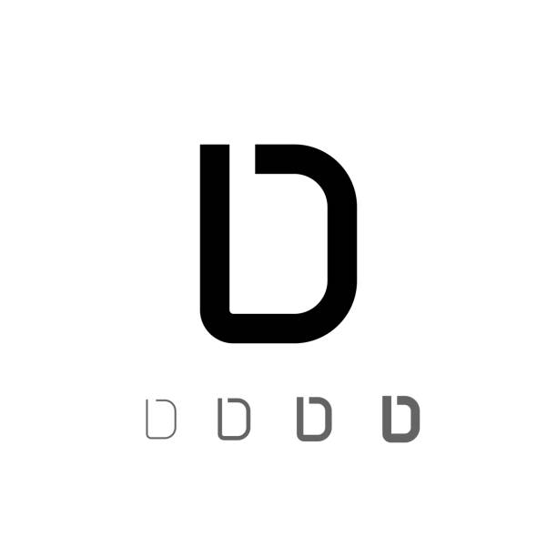 D Letter Computer Font 90+ Letter D Stencil Stock Photos, Pictures & Royalty-Free Images - iStock