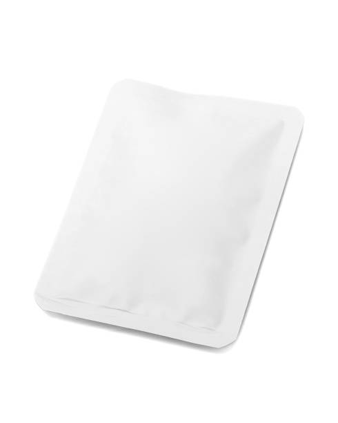 istock White paper bag or sachet for instant tea product mock-up 2145318421