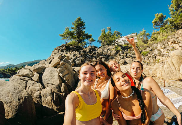 istock Spring break selfie with my girls 2145389975