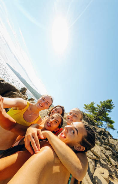 istock Spring break selfie with my girls 2145390510