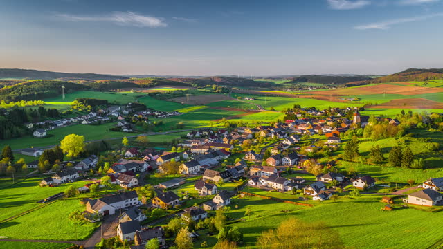 Village in the german countryside
