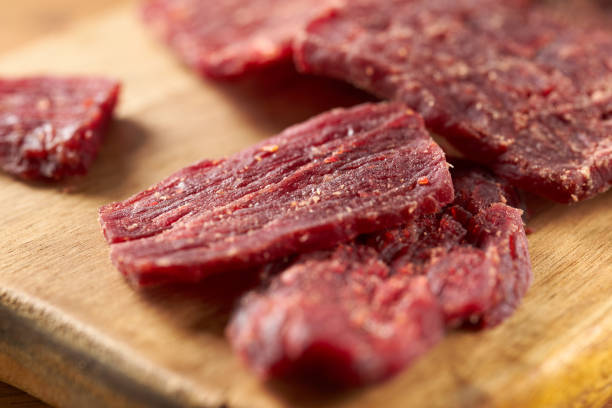 Image of beef jerky, an American preserved food