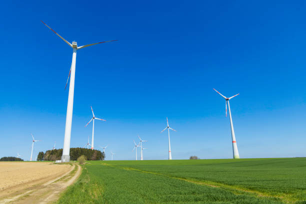 istock power generating wind turbines in the countryside 2145940803