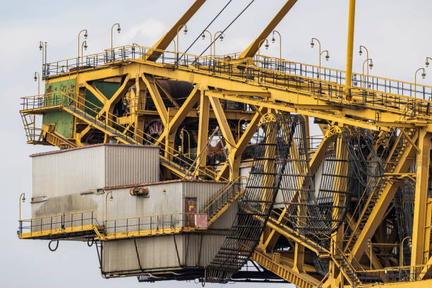 istock Coal mining machine near Most, Northern Bohemia, Czech Republic 2145996814