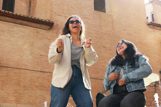 istock Friends enjoying exploring the city whilst on holiday 2145999959