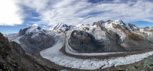 istock Panorama of Gorner glacier from Gornergrat, Switzerland 2146283974