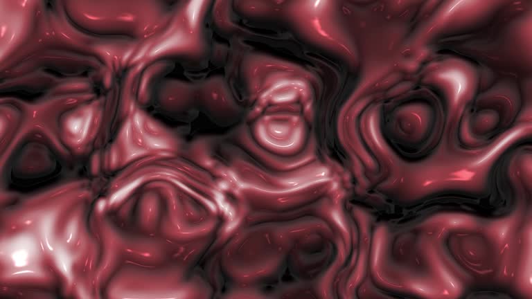 Abstract glossy liquid background aniation .