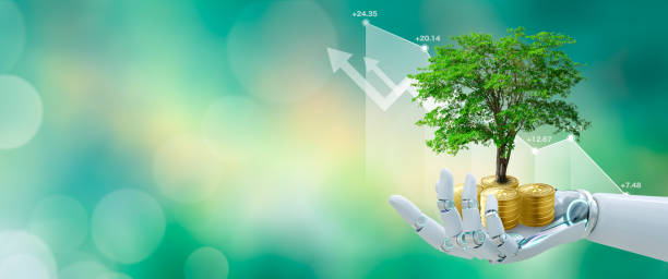 istock Artificial Intelligence, Saving ecology, csr green business, business ethics, investment ideas, and business growth. 2146388029