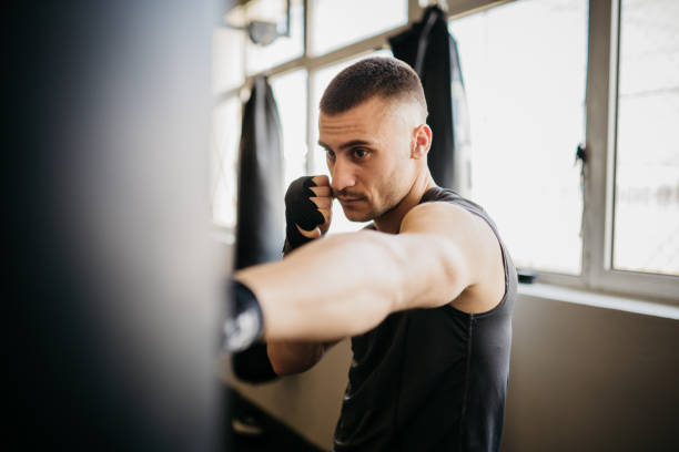 istock MMA fighter in a gym 2146406264