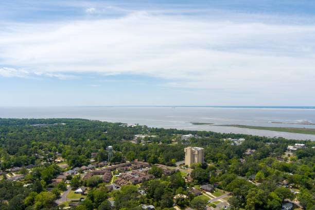 istock Aerial view of Daphne, Alabama 2146513687
