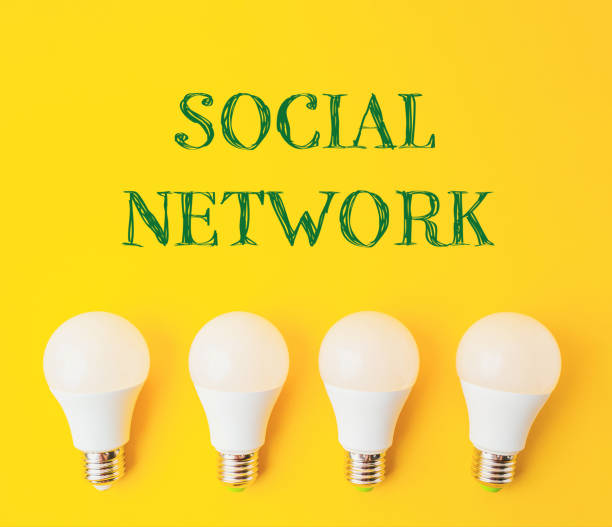 istock Concept of unity and collaboration, as the bulbs are grouped together 2146517343
