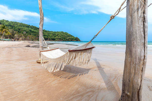 istock Hammock at the Sao Beach 2146622474