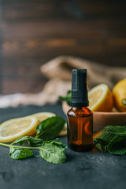istock Natural cosmetic product with lemon and mint 2146696393