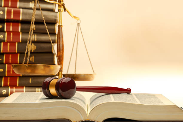 istock Gavel In Front Of Law Books And Justice Scale 2147257727
