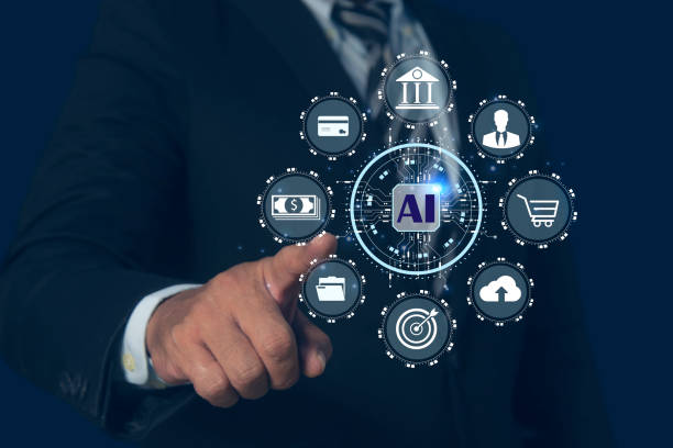 istock AI Business, Artificial intelligence technology, Businessman use Smartphone AI application. banking Intelligent automation Digital transformation in finance. 2147465879