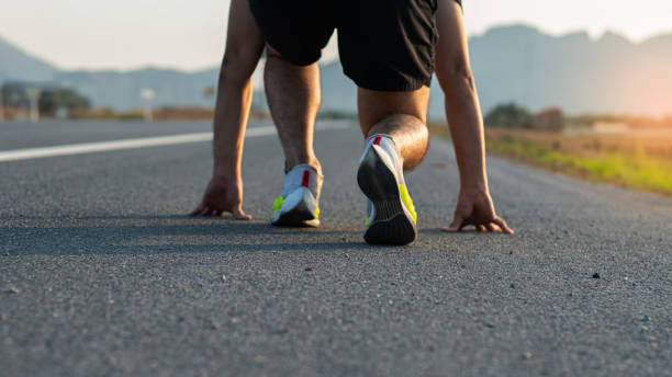 istock The man with runner on the street be running for exercise. 2147490774