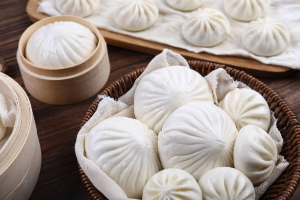 istock Main food ingredients for steamed buns and noodles 2147490991