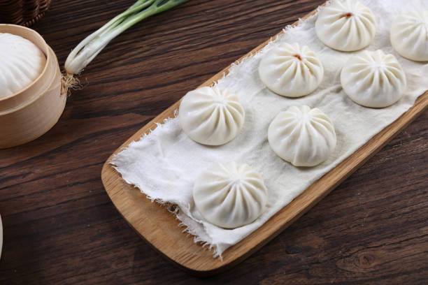 Noodle and bun material pictures