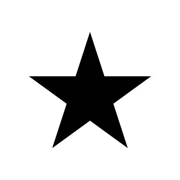 Vector illustration of Star icon