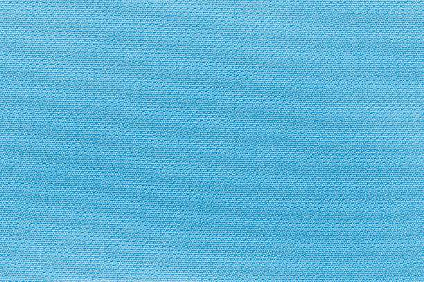 Light Blue Textured Fabric Background Cloth Texture Textile Surface Linen Weave