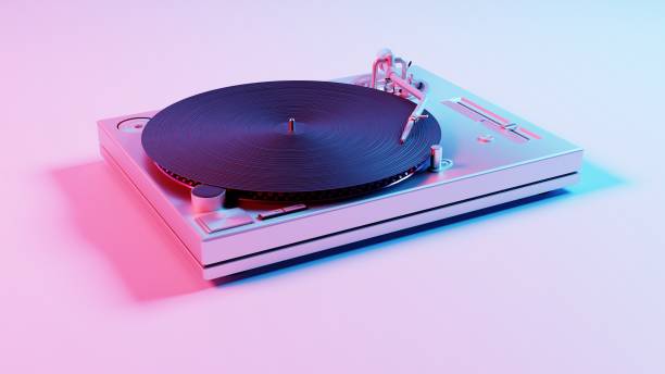 istock This 3D illustration showcases a vinyl record player with vibrant colors, adding a modern and colorful twist to a classic music player. 2147498473