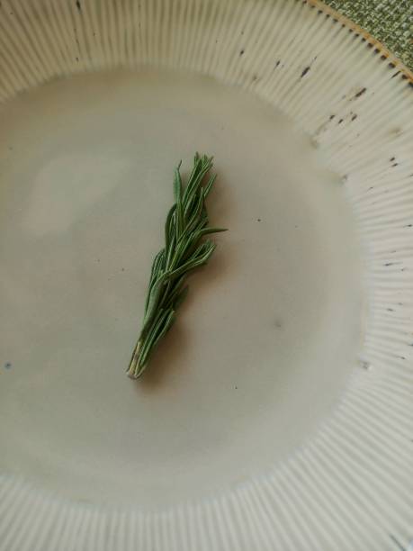 istock A rosemary branch on a plate 2147502819