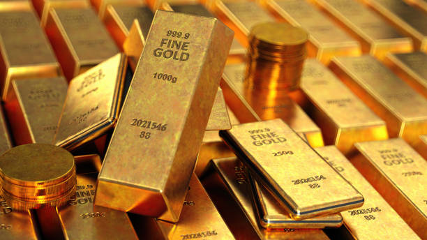 istock Gold Ingots and Coins 2147513097