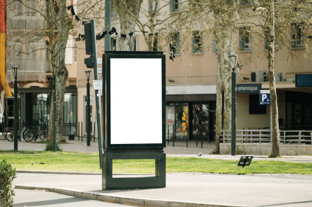 istock Blank billboard in a city street 2147513932