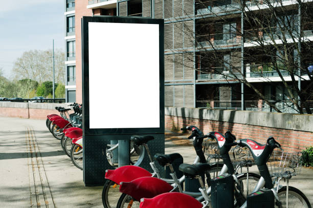 istock Blank billboard in a city street 2147513952