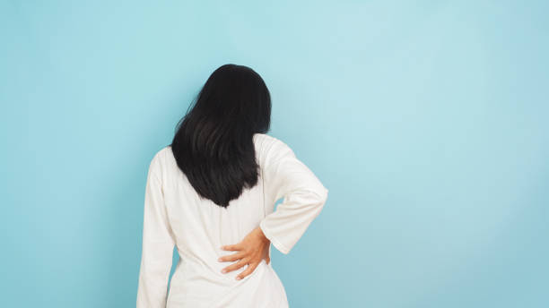 istock Asian woman backache due to menstruation 2147515510