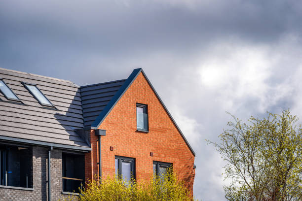 istock New aparments building construction site in england uk. 2147523105