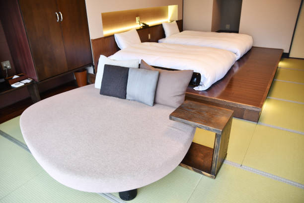 istock Bedroom in a tourist destination inn 2147524763