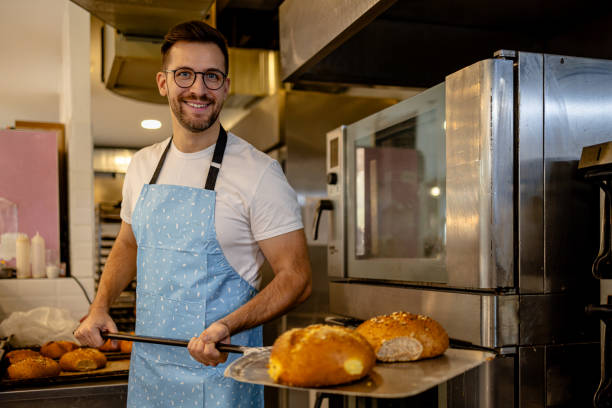 istock Professionalism of male bakery worker 2147537853