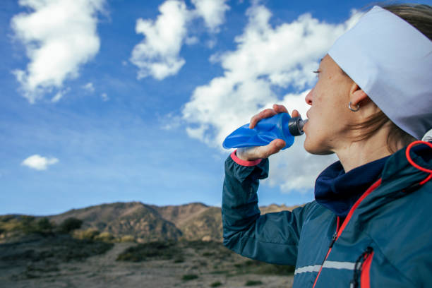 istock Woman running in the mountains 2147549454